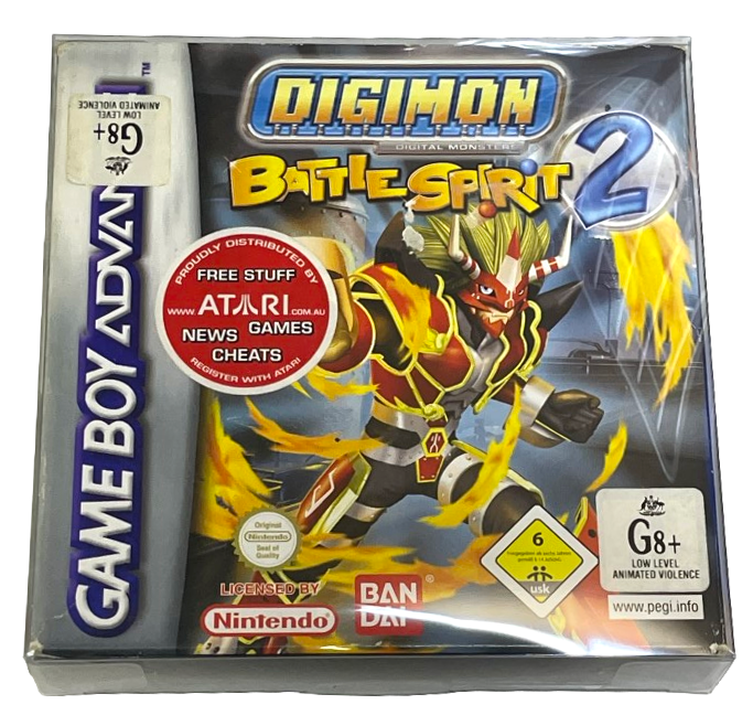 Digimon Battle Spirit 2 Nintendo Gameboy Advance GBA *Complete* Boxed (Preowned)