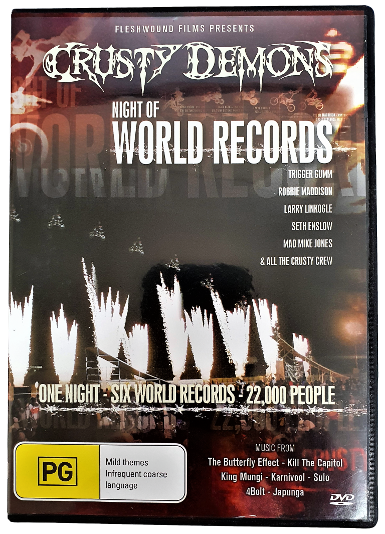 Crusty Demons Night Of World Records DVD