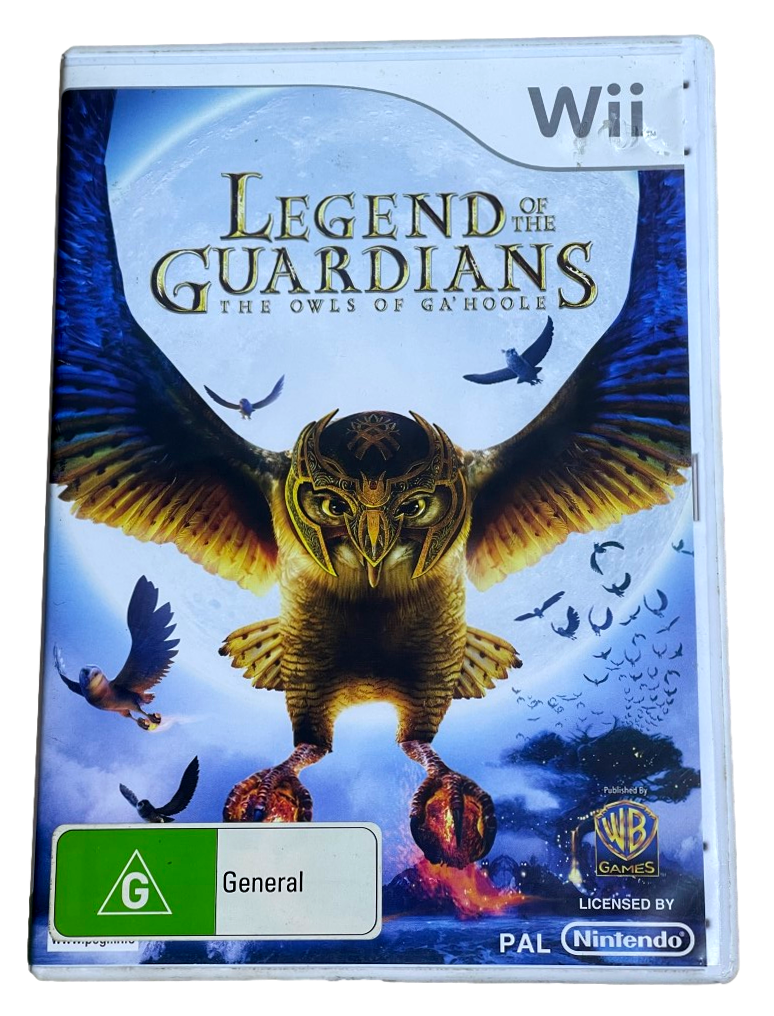 Legend of the Guardians The Owl of Ga'Hoole Nintendo Wii PAL *Complete* (Pre-Owned)