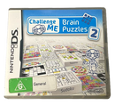 Challenge Me Brain Puzzles 2 Nintendo DS 2DS 3DS Game *Complete* (Pre-Owned)