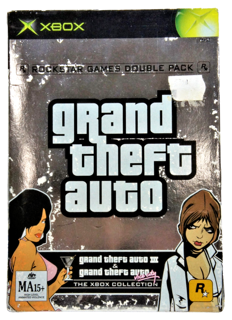 Grand Theft Auto Double Pack XBOX Original PAL *Complete* (Pre-Owned)
