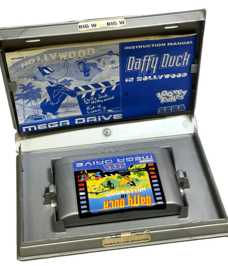 Daffy Duck in Hollywood Sega Mega Drive PAL *Complete* Silver Version (Preowned)