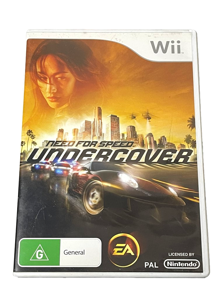 Need For Speed Undercover Nintendo Wii PAL *Complete* Wii U Compatible (Pre-Owned)