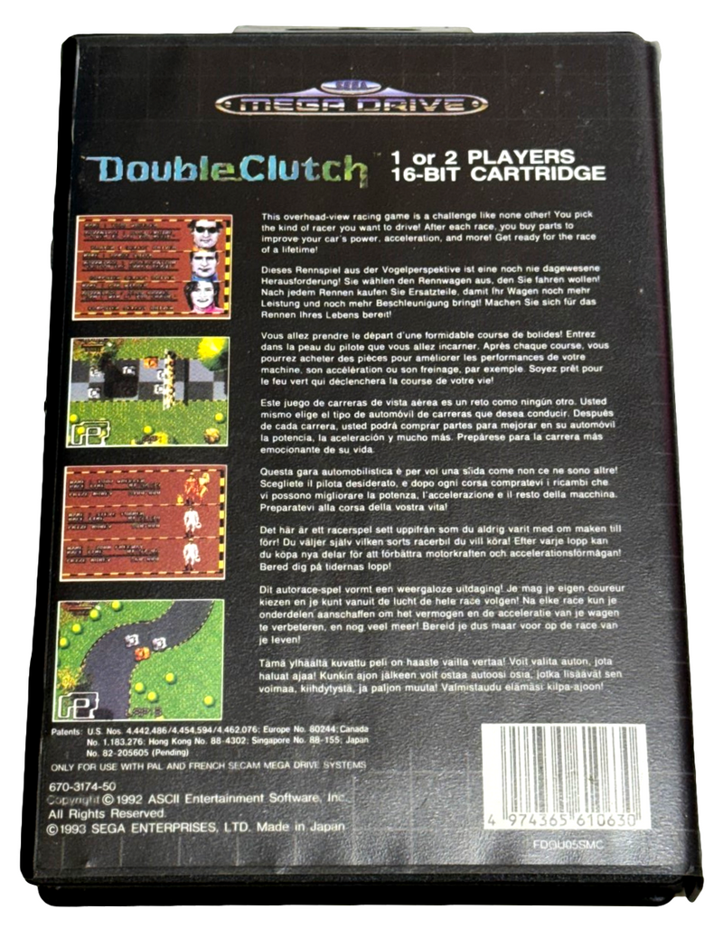 Double Clutch Sega Mega Drive PAL *Complete* (Preowned)