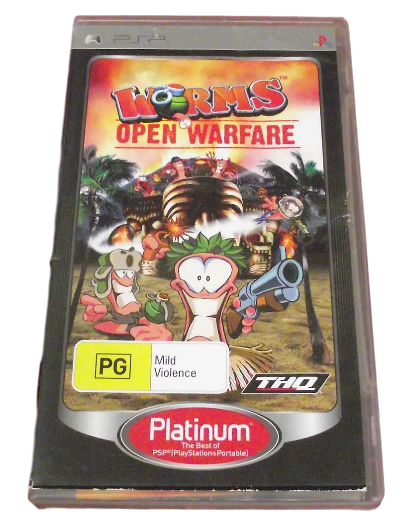 Worms: Open Warfare Sony PSP Game (Pre-Owned)