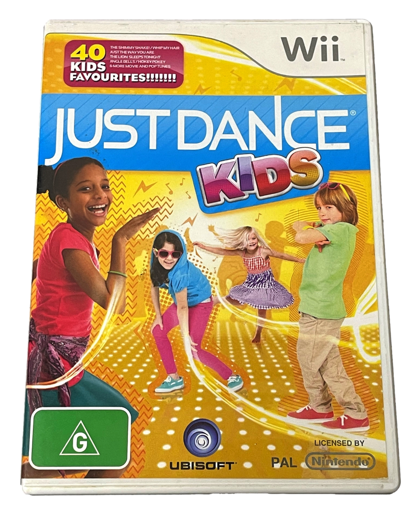 Just Dance Kids Nintendo Wii PAL *Complete* Wii U Compatible (Preowned)