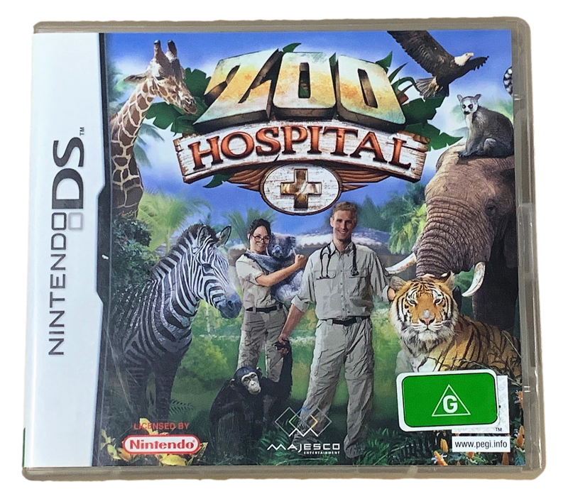 Zoo Hospital DS 2DS 3DS Game *Complete* (Pre-Owned)