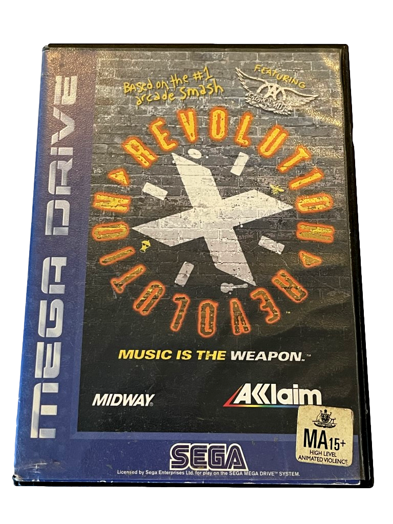 Revolution X Sega Mega Drive *Complete* (Pre-Owned)