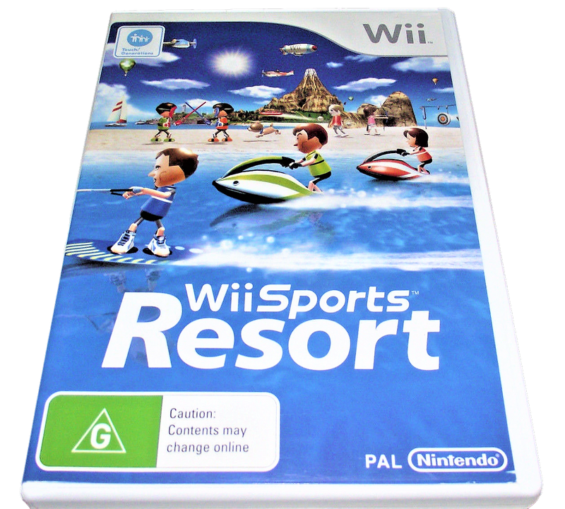 Wii Sports Resort Nintendo Wii PAL *No Manual* Wii U Compatible (Preowned)