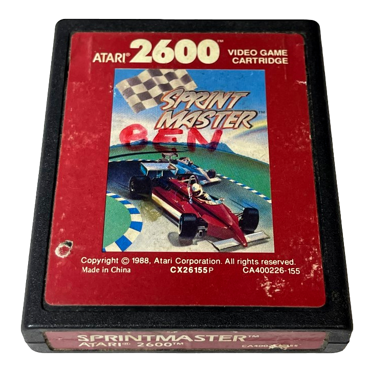 Sprint Master Atari 2600 *Cartridge Only*