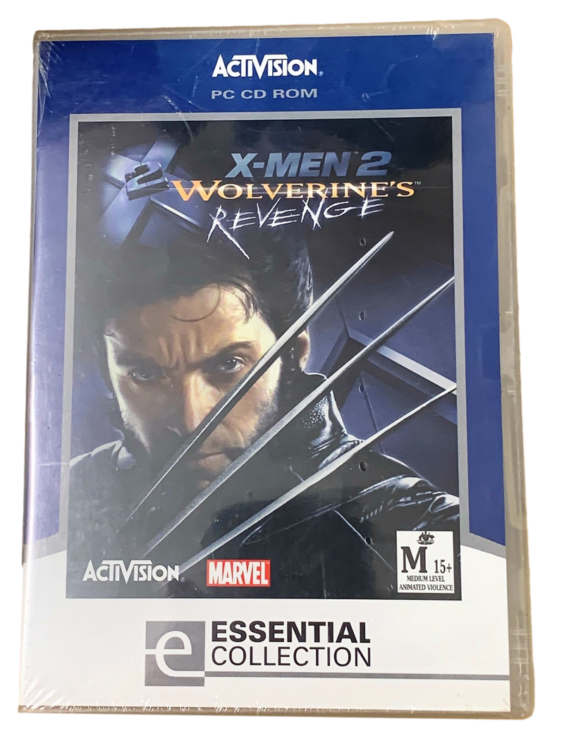 X-Men 2 Wolverine's Revenge *Sealed* PC DVD