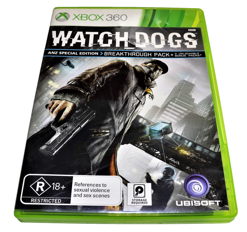 Watch Dogs 360 PAL XBOX360 (Pre-Owned)