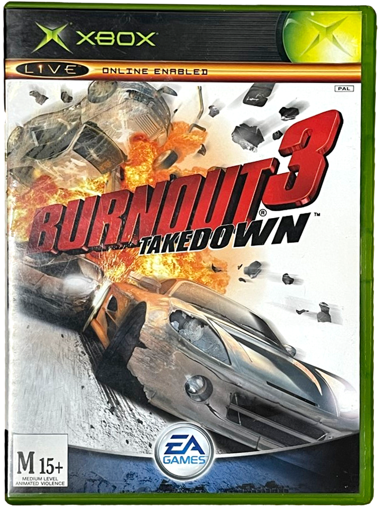 Burnout 3 Takedown XBOX Original PAL *Complete* (Preowned)