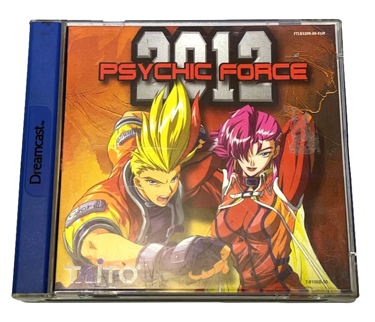 Psychic Force 2012 Sega Dreamcast PAL *No Manual* (Preowned)