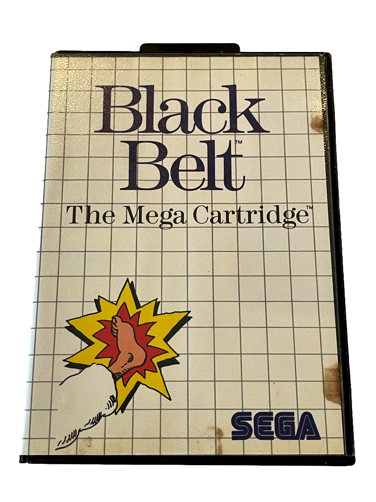 Black Belt Sega Master System *Complete* (Pre-Owned)
