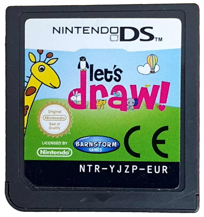 Let's Draw DS 2DS 3DS Game *Cartridge Only* (Pre-Owned)