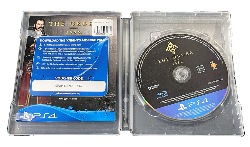The Order 1886 Sony PS4 - Steelbook (Pre Owned) - Games We Played