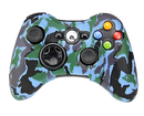 Silicone Cover For XBOX 360 Controller Skin Case Blue Camo - Games We Played