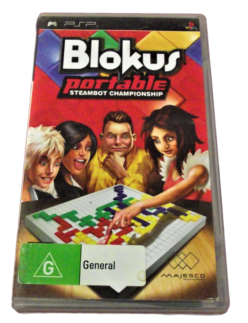 Blokus Portable: Steambot Championship Sony PSP Game (Pre-Owned)