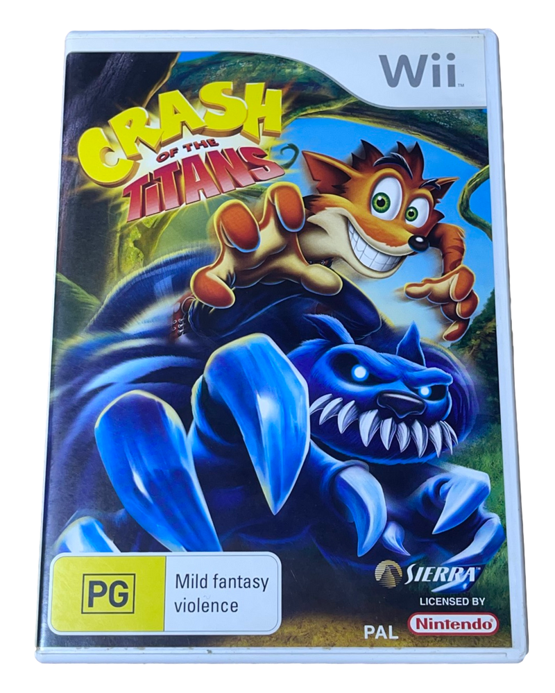 Crash of the Titans Nintendo Wii PAL *No Manual* Wii U Compatible (Pre-Owned)