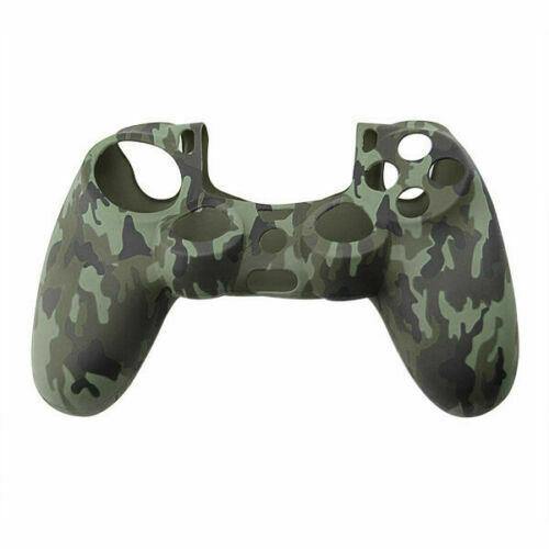 Silicone Cover For PS4 Controller Case Skin - Dark Green Camo - Games We Played