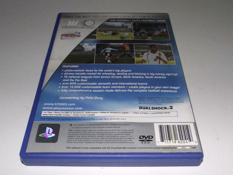 This is Soccer 2003 PS2 (Platinum) PAL *Complete* (Preowned) - Games We Played