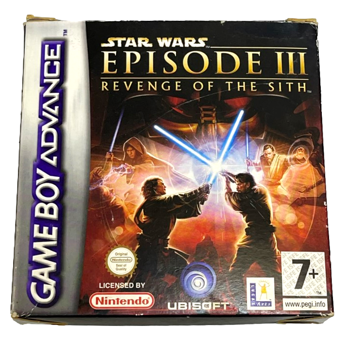 Star Wars Episode III Revenge of the Sith Nintendo Gameboy Advance GBA *Complete* Boxed (Preowned)