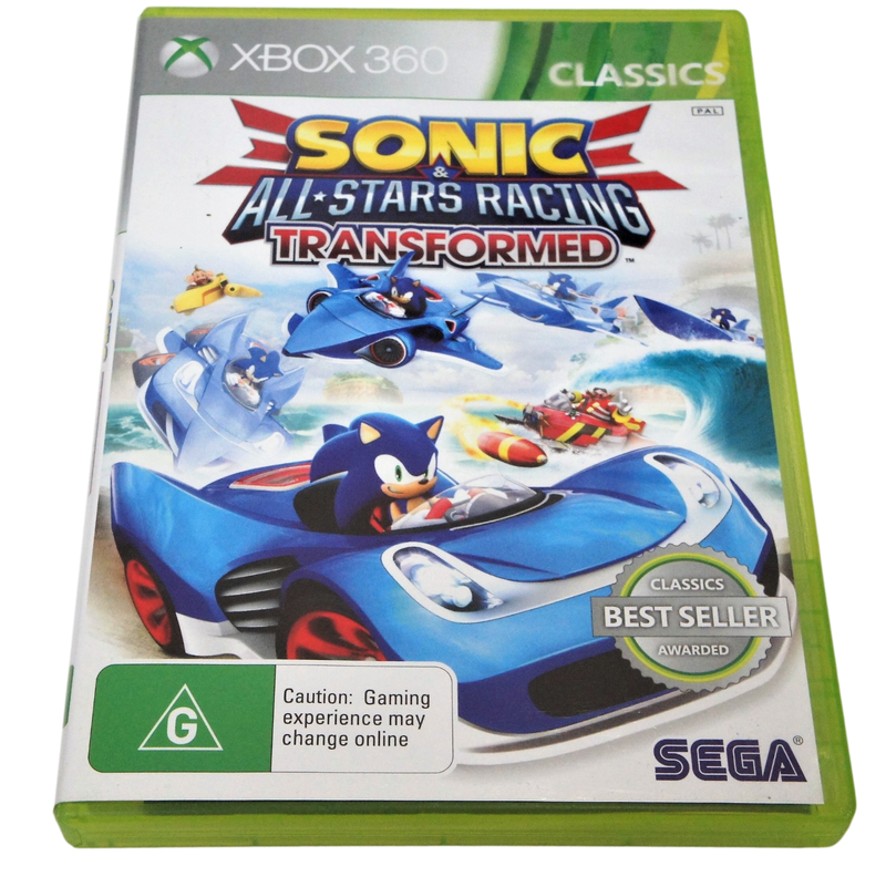 Sonic & All Stars Racing: Transformed XBOX 360 PAL (Preowned) - Games We Played