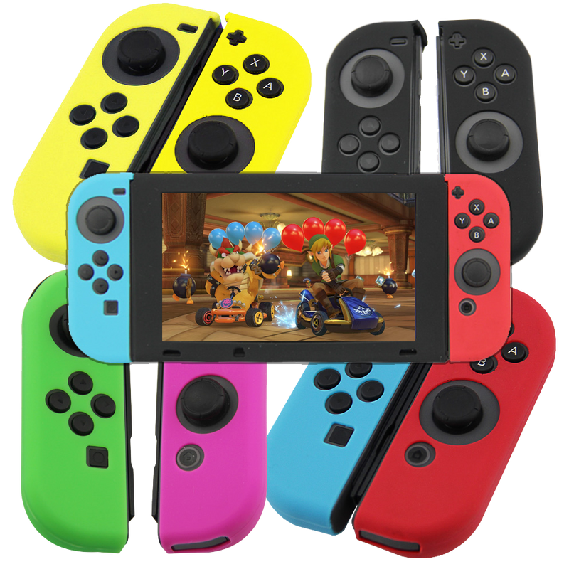 Silicone Cover For Switch Joy Con Selection - Cool Designs