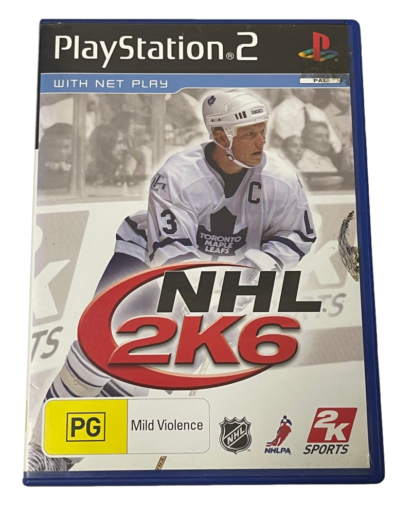 NHL 2K6 PS2 PAL *Complete* (Preowned)