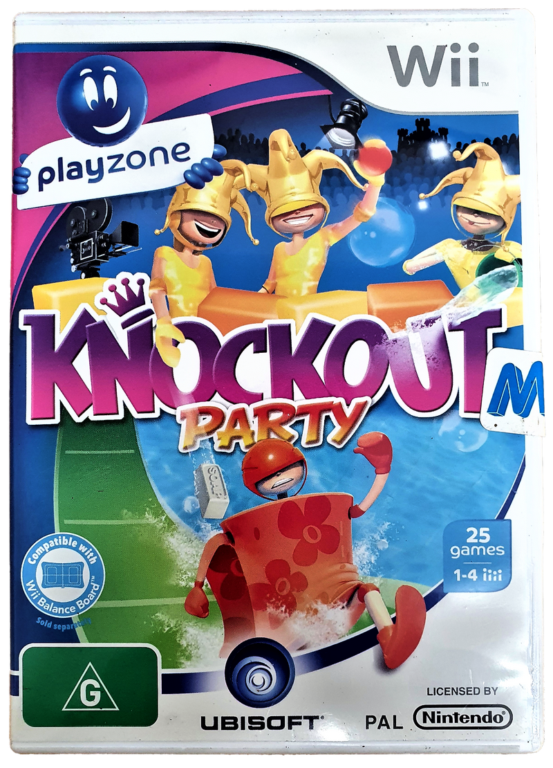 Knockout Party Nintendo Wii PAL Wii U Compatible *Sealed*