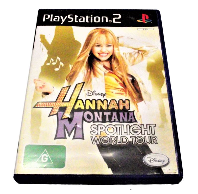 Hannah Montana Spotlight World Tour PS2 PAL *No Manual* (Pre-Owned) - Games We Played