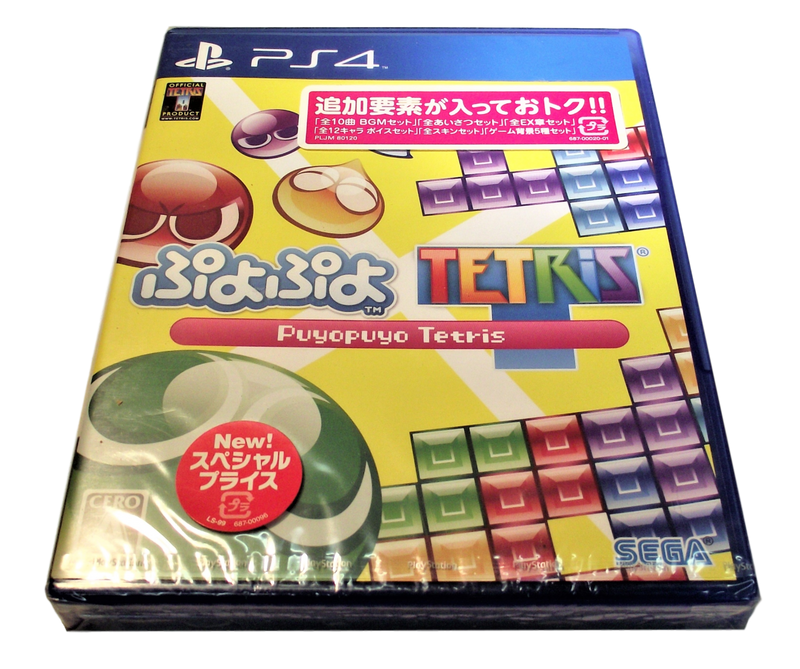 Puyo Puyo Tetris Sony PS4 Japanese Import *Sealed*