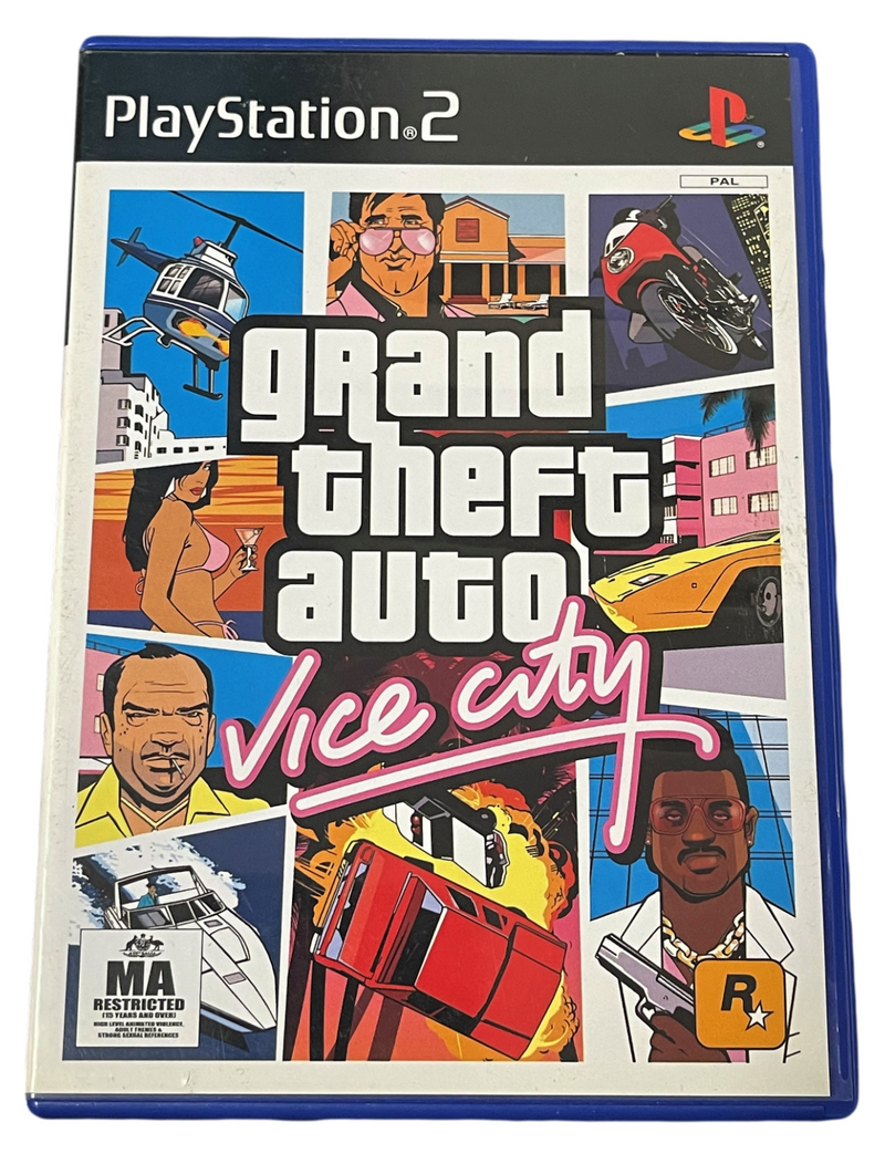 Grand Theft Auto Liberty City Stories PS2 PAL *Complete with Map*