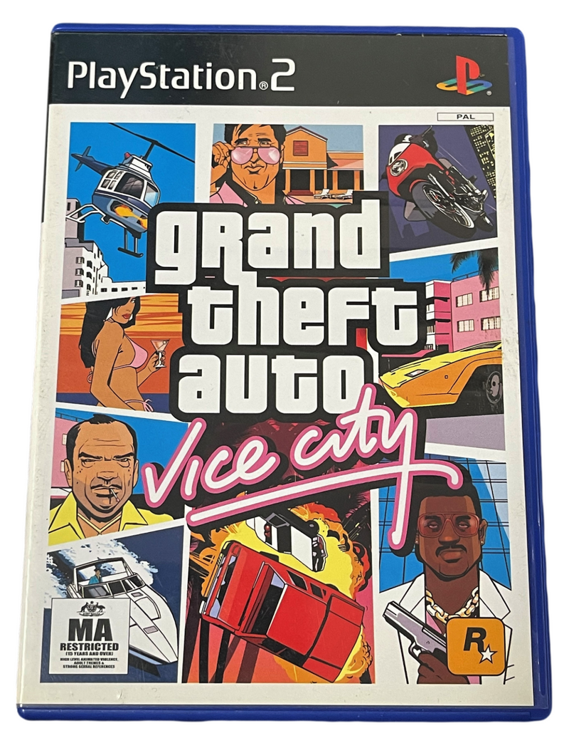 Grand Theft Auto Vice City PS2 PAL *Complete*