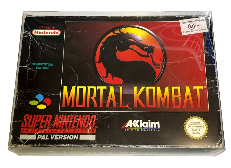 Mortal Kombat Nintendo SNES Boxed PAL *Complete* (Preowned)