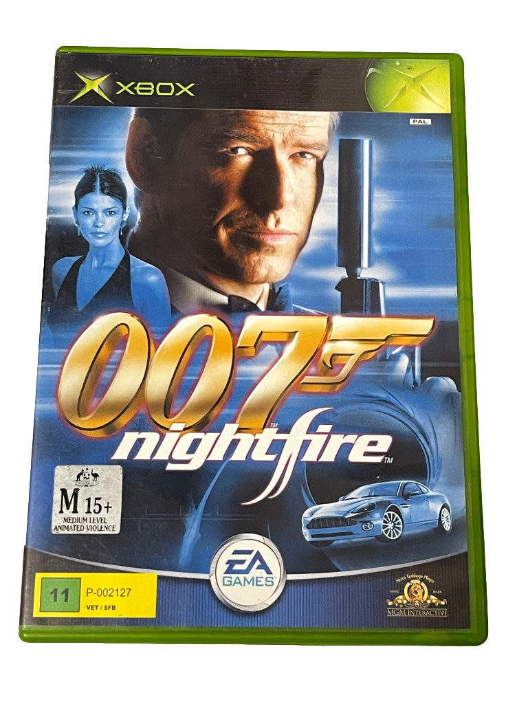 007 Nightfire XBOX Original PAL *Complete* (Preowned)