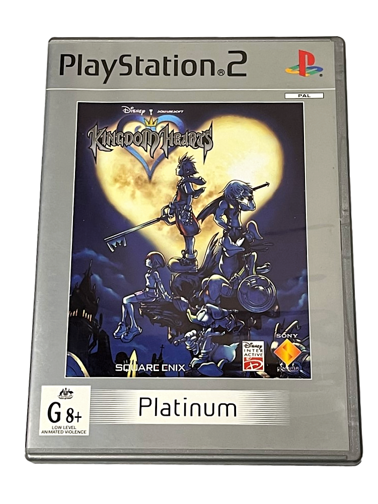 Kingdom Hearts PS2 (Platinum) PAL *Complete* (Preowned)