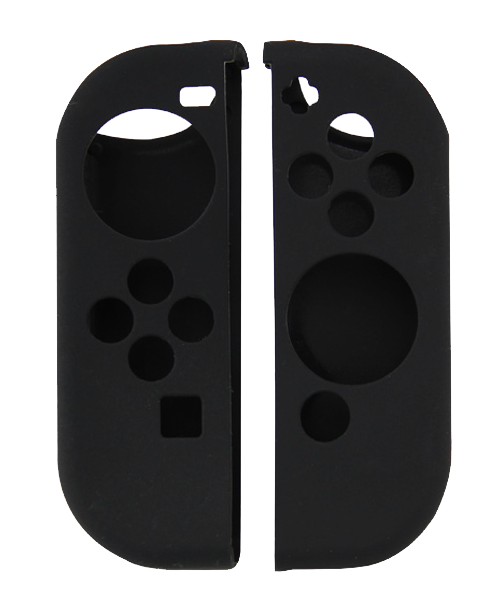 Silicone Cover For Switch Joy Con Controller Skin Case Black