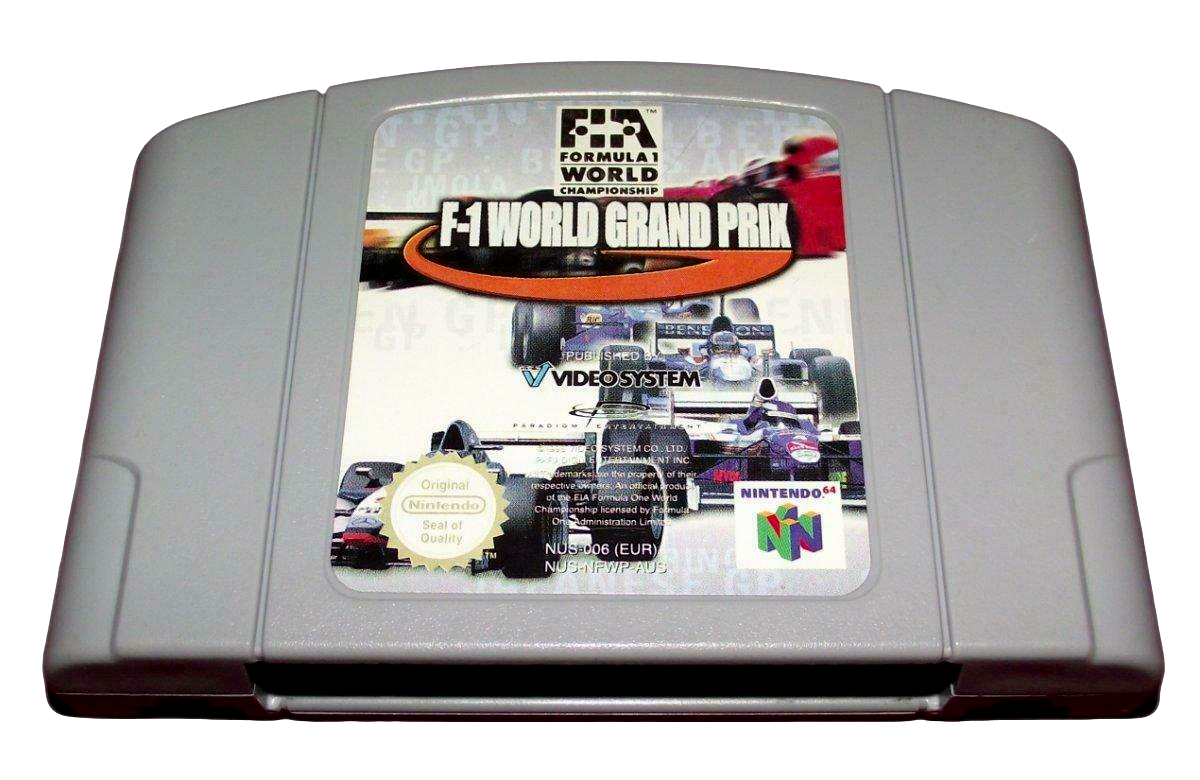 F 1 World Grand Prix Nintendo 64 N64 PAL Preowned