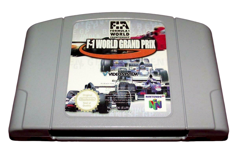 F-1 World Grand Prix Nintendo 64 N64 PAL (Preowned)