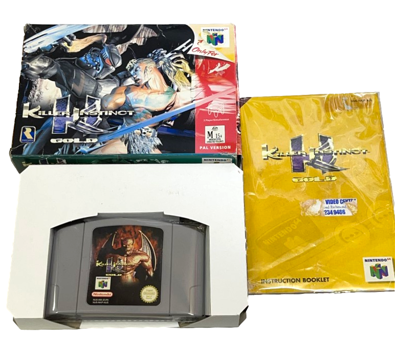 Killer Instinct Gold Nintendo 64 N64 Boxed PAL *Complete* (Preowned)