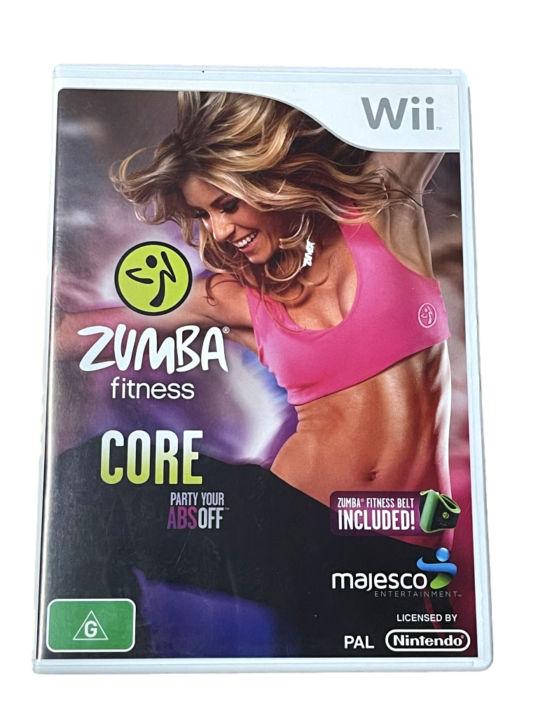 Zumba Fitness Core Nintendo Wii PAL *Complete* Wii U Compatible (Pre-Owned)
