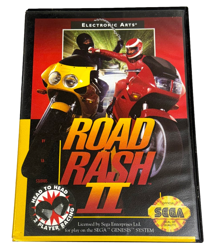 Road Rash II Sega Mega Drive PAL *Complete* (Preowned)