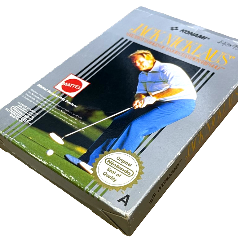 Jack Nicklaus Golf Nintendo NES Boxed PAL *No Manual* (Preowned)