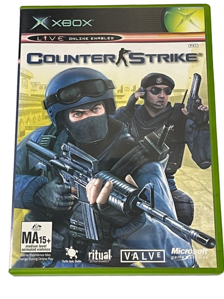 Counter Strike XBOX Original PAL *Complete* (Pre-Owned)