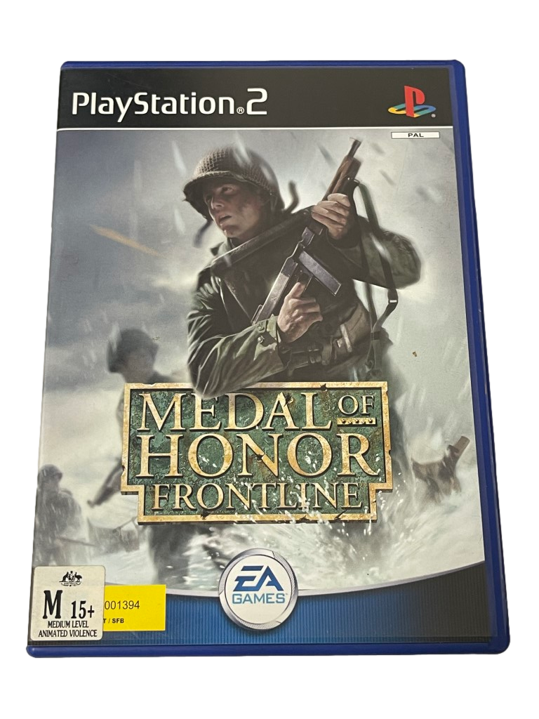 Medal of Honor Frontline PS2 PAL *No Manual* (Preowned)