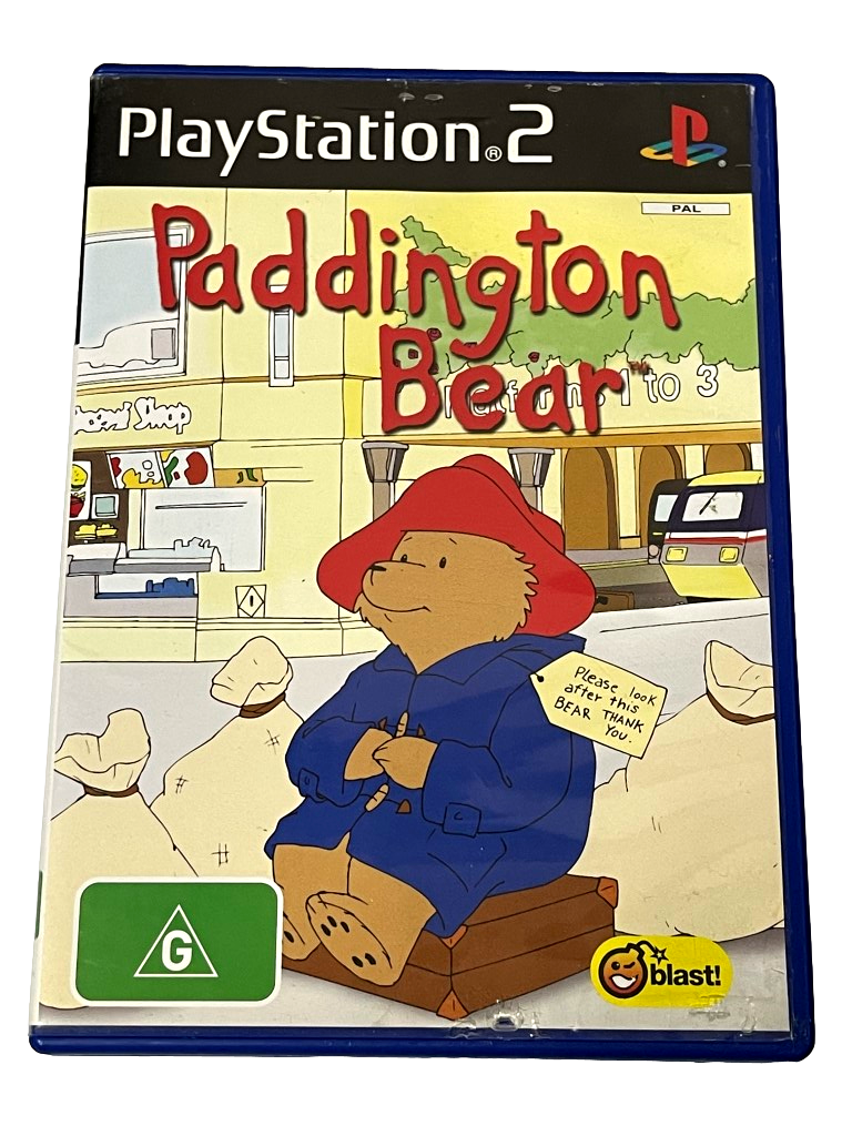 Paddington Bear Sony PS2 PAL *Complete* (Preowned)