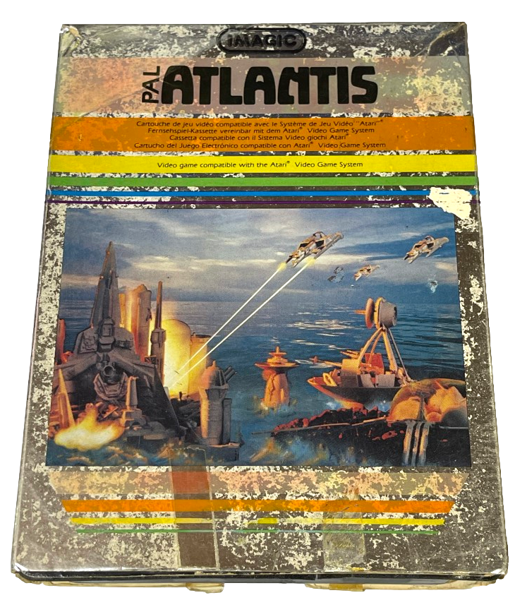 Atlantis Atari 2600 *Complete* Imagic (Preowned)