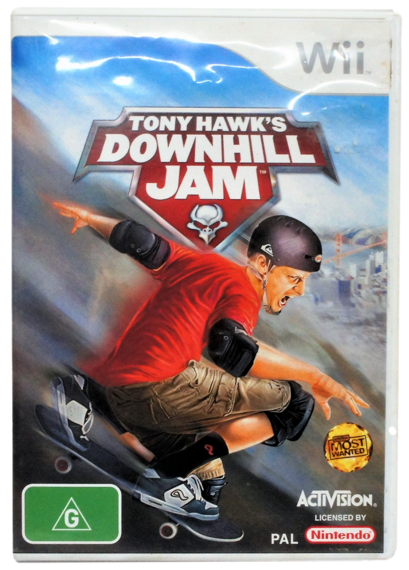 Tony Hawk's Downhill Jam Nintendo Wii PAL *Complete* Wii U Compatible (Pre-Owned)